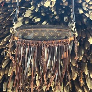 SOLD LV compiegne converted to crossbody